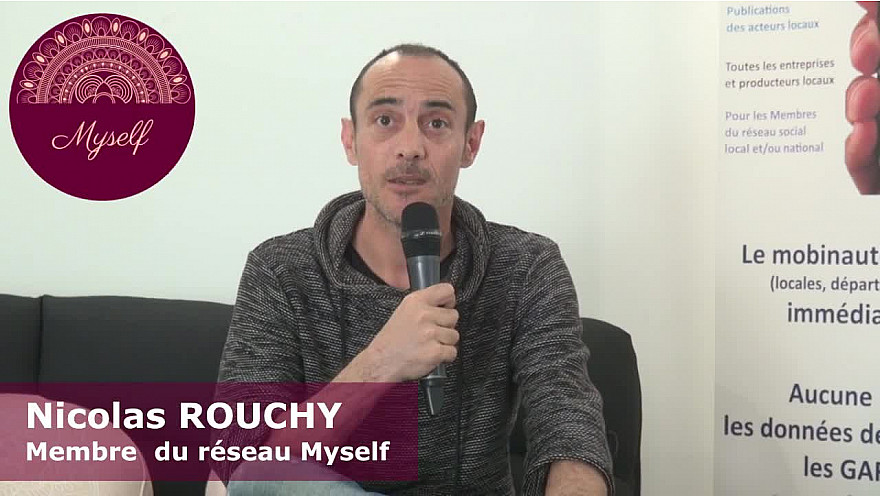 Nicolas ROUCHY membre de Myself réseau d’influence positive